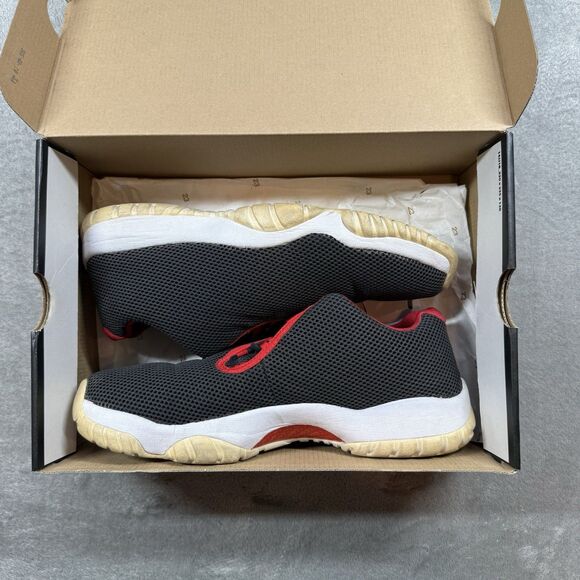 Size 12 - Air Jordan Future Low Black Red Basketball Sport Athlete Workout